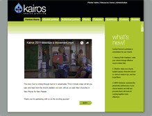 Tablet Screenshot of partner.kairoschurchplanting.org